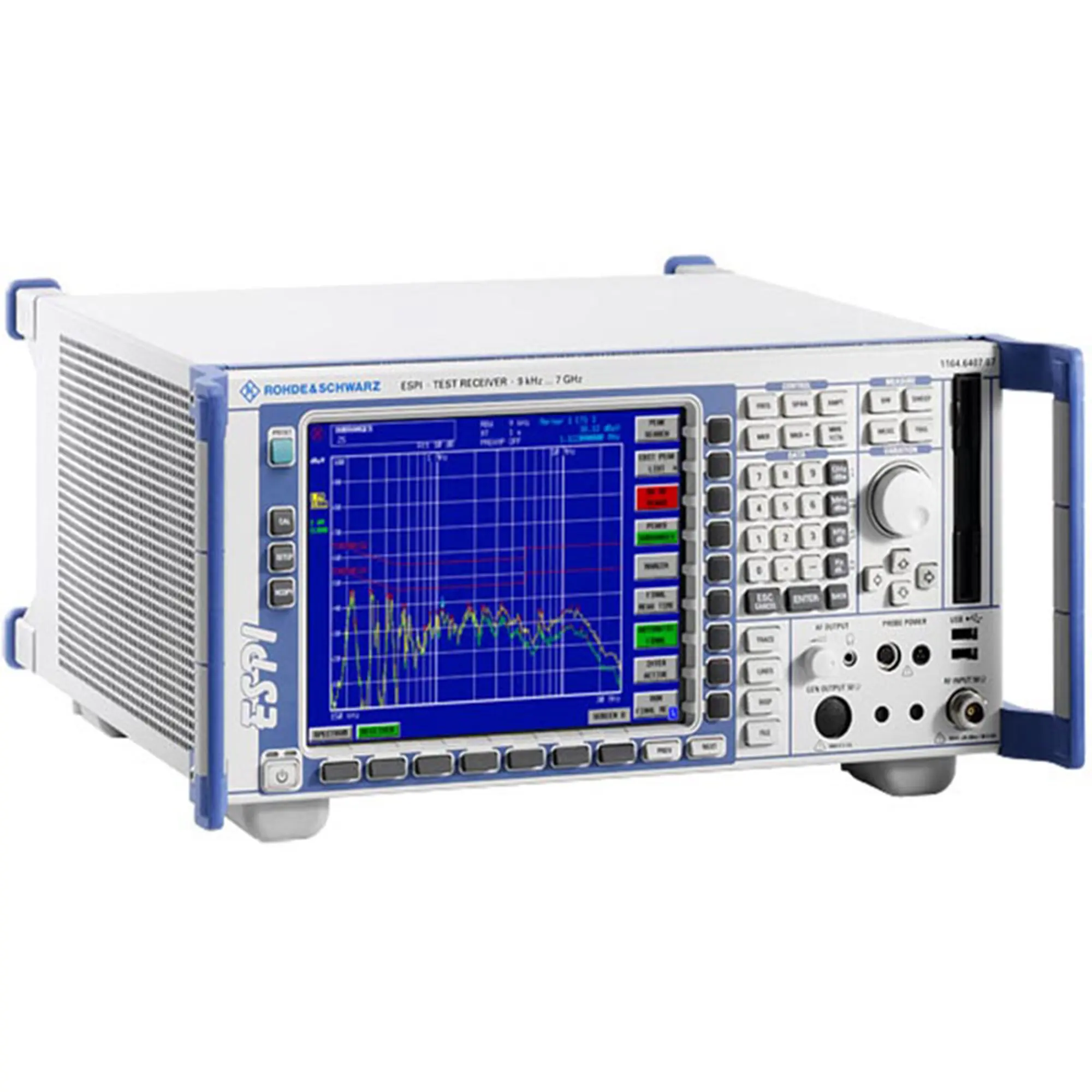 محلل طيف طيف استقبال لاختبار الهوية ESPI3 من Rohde & Schwarz R&S EMI 9 كيلو هرتز-3 جيجاهرتز متوفر في المخزون بسعر رائع وشحن مدمج