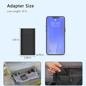 65W Wear Resistant Long Life Charger For HP, 19.5V 3.33A, Industrial Grade Certified Power Adapter - Product Image 4
