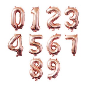 Globos <span class=keywords><strong>de</strong></span> papel <span class=keywords><strong>de</strong></span> aluminio <span class=keywords><strong>de</strong></span> 14-52 pulgadas Decoraciones para fiesta <span class=keywords><strong>de</strong></span> cumpleaños <span class=keywords><strong>de</strong></span> bebé al por mayor Incluye números 0-9 Globos - Product Image 5