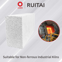 Brique réfractaire en corundum-mullite, résistante aux chocs thermiques et à haute résistance à la compression, largement utilisée dans les fours industriels thermiques
