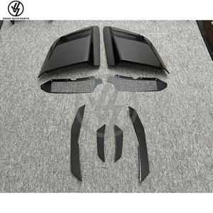 Kits de carrosserie en fibre de carbone sèche de style performance pour Audi R8 Kit 2016-2018 : Jupes latérales, Lame de diffuseur avant, Aileron arrière, Pièces automobiles - Product Image 6