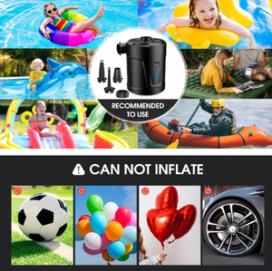 Nouvelle Pompe à Air Sans Fil 5200 mAh avec Indicateur, Légère et Portable, Idéale pour le Rangement de Sacs à Dos de Randonnée et de Camping en Extérieur – Édition 2026 – Vente Chaude aux États-Unis et en Europe - Product Image 2