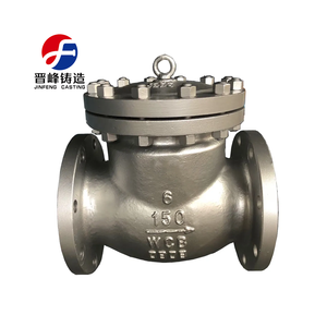 Hochtemperatur Manuelles Wasserrückschlagventil API 6D 300 #   Guss der Güteklasse <span class=keywords><strong>600</strong></span> nach ASTM A216 WCB/WCC/LCB/LCC - Product Image 1