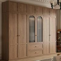 Ensemble de placard en bois moderne personnalisable avec coiffeuse – Meuble de chambre durable, écologique et peu encombrant