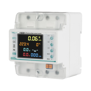 Chliuyi 3P4W Wifi Photovoltaic Smart Meter Lcd Display 100A <b>Three</b> Phase Energy Meter For Solar System - Product Image 3