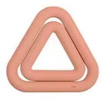 Haltère triangulaire en fer pour squats, appareil d'entraînement aux poids libres, haltère de musculation, pratique de Pilates et de fitness