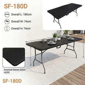 Table pliante imperméable pour banquets et conférences, best-seller en gros, table pliante d'extérieur - Product Image 6