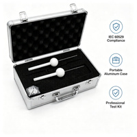 IEC 61032 IEC 60335 IP3X Test Probe C 2.5mm Steel Rod for Electrical Enclosure Testing