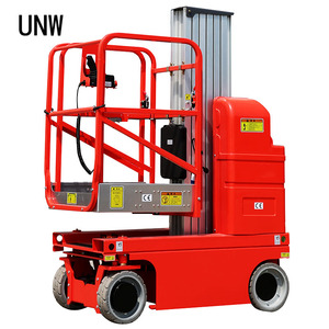 Piattaforma di Sollevamento Verticale Semovente in Alluminio Certificata CE, 6m 9m, Automatica, per Manutenzione Magazzini - Product Image 3