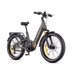 Bicicleta Eléctrica ENGWE E26 3.0 Pro en Stock en la UE, Alto Torque de 100 Nm, Motor Central de 250 W, Neumáticos Gruesos de 26x3.0, 48 V, 15 Ah, Suspensión Completa, Plegable, 8 Velocidades - Product Image 1
