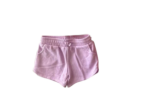 SS0853 Conjunto de Ropa para Niñas Pequeñas, Pantalones Cortos de Verano con Estampado Rosa Intenso, Algodón y Spandex, Venta al Por Mayor - Product Image 2