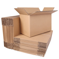 Boîte de papier ondulé imprimé avec logo personnalisé emballage en carton d'expédition en carton recyclé pour chaussettes en fourrure pour stockage transport