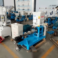 Machine extrudeuse d'aliments flottants pour poissons, machine de fabrication de granulés d'aliments pour poissons d'aquaculture, équipement de traitement des aliments pour poissons