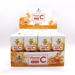 Logo TLM Sérum à la vitamine C pour le visage Nettoyant pour les soins de la peau Formule <span class=keywords><strong>active</strong></span> Sérum antioxydant Éclaircissant Revitalisant Sérums anti-âge - Product Image 3
