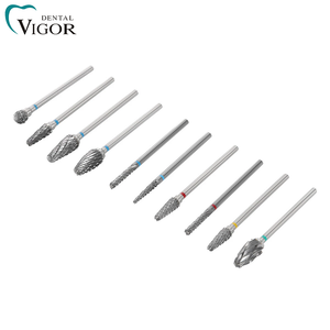 Juego de 10 fresas dentales de carburo de tungsteno de 2.35mm por caja para laboratorio dental - Product Image 3