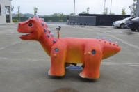 Scooter électrique animatronique dinosaure personnalisé pour enfants, modèle de parc d'attractions à monnayeur, trottinette dinosaure pour enfants