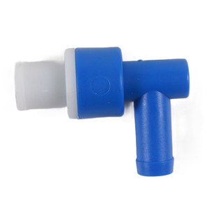 Válvula de Retención 10x10x8mm de Flujo Unidireccional de Gas con Sello de Goma para Sistemas de Escape - Product Image 1