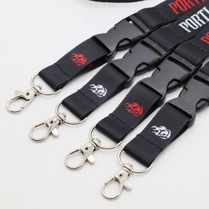 Custom Logo Detachable Buckle Fire Department ID Card Holder <b>Lanyard</b> Firefighter Breakaway Keychain <b>Lanyards</b> - Product Image 2