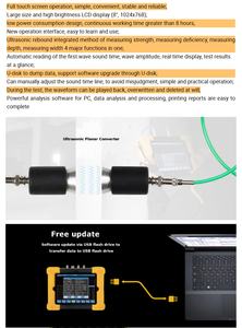 HC-U91Concrete crack força largura profundidade teste concreto detector ultra-sônico teste equipamento concreto scanner - Product Image 4