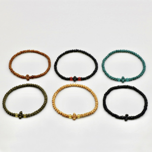 חבל התפילה האורתודוקסי Komboskini chotki 33-65 קשר חוט חוט חוט חוט חוט גררוק צלב יד 14 - Product Image 4