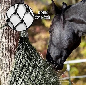 Bán Buôn Chậm Hay Bale Trung Chuyển <span class=keywords><strong>Net</strong></span> Hay Túi Cho Ngựa Dê Lưu Trữ Treo Túi Cho Các Gian Hàng Chăn Nuôi Cho Ăn Nguồn Cung Cấp - Product Image 6