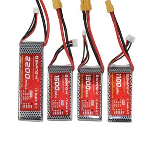 리포 배터리 3S 11.1V 3S 1300mah/1500mah /2200mah/2600mah/5200mah Fpv 드론 리포 배터리 - Product Image 1