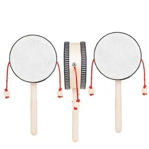 JoFAN 6 Pack Wooden Percussion Musical Shake Eggs Easter Egg Shakers