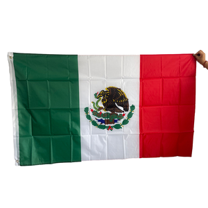 कस्टम उच्च गुणवत्ता वाले वाटरप्रूफ टिकाऊ पॉलिएस्टर कपड़े राष्ट्रीय झंडे रेशम स्क्रीन मुद्रित फाइबरग्लास विभिन्न देश के झंडे - Product Image 1