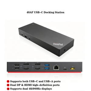 Base de Conexión USB-C Thunderbolt 4 3 para ThinkPad, para Pantalla Dual 4K Spectral, 40B0 40AN AS AF, Estación de Acoplamiento para Macbook M4 - Product Image 3