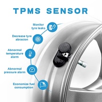 Nouveaux capteurs TPMS universels pour voitures, système de surveillance de la pression des pneus pour Mitsubishi 12