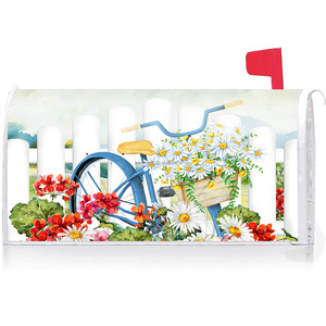 Wholesale Outdoor Garden Decorative Blank Sublimation Magnetic Mailbox Cover