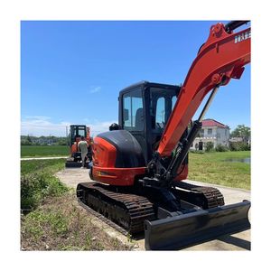 Pas cher EPA 2022 pelle sur chenilles mini 5.5 tonnes 95% nouveau Japon haute qualité bas prix pelle d'occasion kubota kx 163 à vendre - Product Image 1