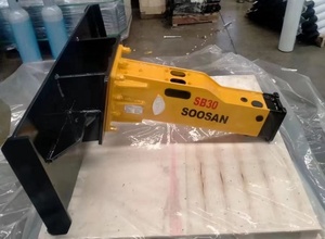 New Box Type Skid Steer SB30 Hydraulic Breaker HB20G Model with Durable Chisel for Essential Engine Construction and Mining - Product Image 2