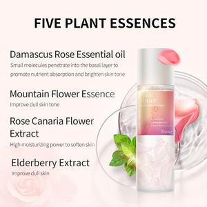 โทนเนอร์บำรุงผิว120มล. น้ำมันกุหลาบโทนเนอร์บำรุงผิวออร์แกนิกก่อนแต่งหน้า - Product Image 2