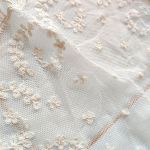 Nappe en dentelle et coton pur, housse anti-poussière, tapis de table carré, décoratif, brodé, simplicité moderne - Product Image 2