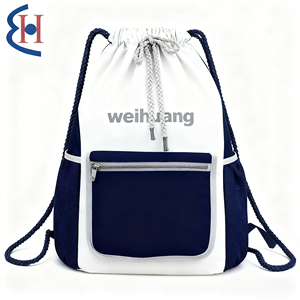 Zaino da nuoto con coulisse da uomo e da <span class=keywords><strong>donna</strong></span> borsa da fitness sportiva di grande capacità da viaggio con tracolla - Product Image 1