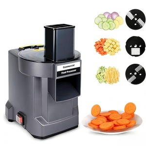 Picadora de Verduras Comercial 3 en 1, Cortadora de Verduras Eléctrica de 100w con Función de Rebanar, Triturar y Cortar en Cubos - Product Image 6