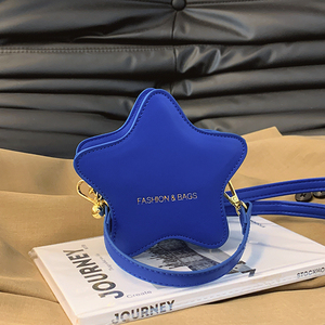 Nueva moda Color caramelo forma <span class=keywords><strong>de</strong></span> estrella mujeres Mini bolsos bandolera monedero lindo Mini bolsos <span class=keywords><strong>de</strong></span> hombro para niños para niñas - Product Image 4