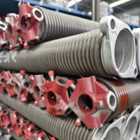 Ressort de torsion pour porte de garage OEM ODM, accessoires de quincaillerie personnalisés pour porte de garage à enroulement
