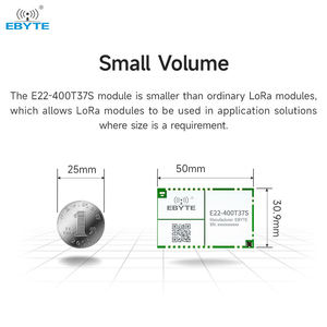 Ebyte E22-400T37S SX1262 433/470MHz 5W TTL 37dBm <b>Wireless</b> Serial Port <b>Module</b> of the <b>RF</b> Chip Networking LoRa <b>Wireless</b> <b>Module</b> - Product Image 4