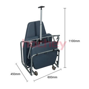 HOCHEY Portable Foldable <strong>Dental</strong> <strong>Chair</strong> Made of Metal Steel Plastic Electric Power Source - Product Image 3