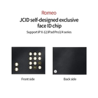 Puce intégrée JCID Face ID Romeo2 Dot Matrix Lattice pour iPhone X 11 12/13/14/15 Pro Max, puce de projecteur de points IC pour réparation Face ID