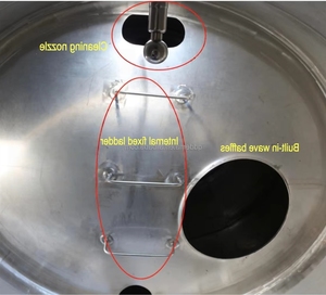 Tanque de Leche <span class=keywords><strong>DEMA</strong></span> de Acero Inoxidable a Prueba de Golpes de 1000L con Certificación CE/EAC para Uso Agrícola en Climas Tropicales, Alto Rendimiento de Transporte y Recolección - Product Image 5