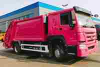Camion à ordures de compacteur de Howo16cbm ou camion de lavage de nettoyage de poubelle de poubelle pour des ventes
