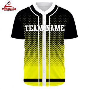 Quality Blank Unisex Plus Wholesale Breathable <b>Baseball</b>/Softball Jersey Customized Color Logo Fully Sublimation Print Premium - Product Image 1