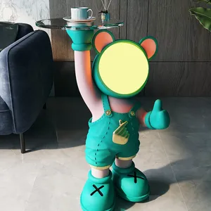 Statua di Astronauta Multifunzionale Unica con Vassoio Spaziale, Decorazione Fai-da-Te per la Casa - Product Image 3