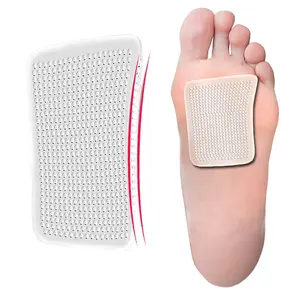 MediFootCare Silicone Antepé Almofadas Gel Bola de Pé Almofadas Cuidados Pés Palmilha Salto Alto Metatarso Almofadas Pés Dor Pés Dolorosos