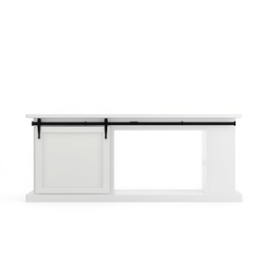 Kit de Puerta Corredera de Acero al Carbono Negro de 72 Pulgadas para Muebles de Cocina - Product Image 1