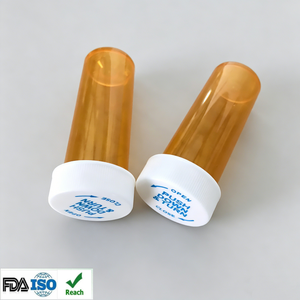 Botella <span class=keywords><strong>de</strong></span> Plástico Vacía para Pastillas <span class=keywords><strong>con</strong></span> Tapa a Prueba <span class=keywords><strong>de</strong></span> Niños, Envase Pequeño <span class=keywords><strong>de</strong></span> 6 Dram para Medicamentos, Estuche Organizador <span class=keywords><strong>de</strong></span> Pastillas para Viaje - Product Image 4