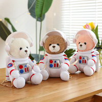 Ours en peluche astronaute personnalisé, jouets en peluche astronaute sur mesure, mini ours en peluche astronaute personnalisé